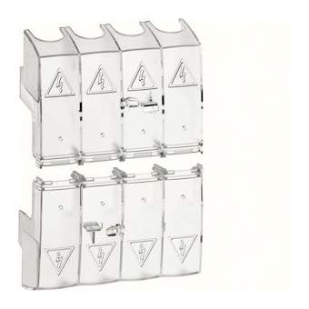 Capot cache borne 4P interrupteur 100A à 160A|Hager-HAGHZC218