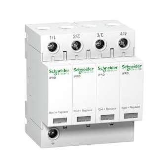 Acti9 - parafoudre iPRD 40r - 40kA - 460V - 4P - IT avec report de signalisation|Schneider Electric-SCHA9L40421