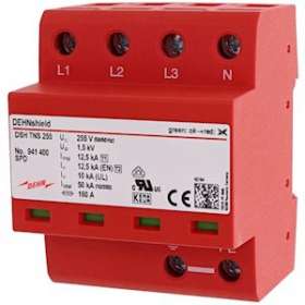 DSH TNS 255 SPD type 1- Iimp 12,5 kA- Tri+ N compact - Up 1,5 kV - 4+0|Dehn france-DHN941400