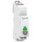 Acti9, iPB bouton-poussoir lumineux 1 NO gris + voyant vert 110...230VCA