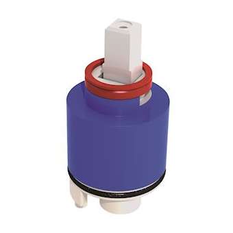 Cartouche céramique D40 avec embase, avec limiteur de débit|Delabie-DL5N009AG75