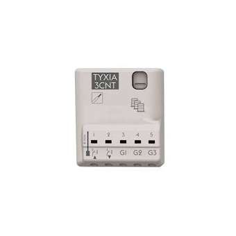 Tyxia 3CNT Récepteur micromodule filaire - Centralisation de volets roulants|Delta dore-DDO6351431