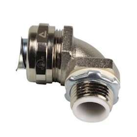 Racc. Comp. 90DEG, Fixe, Lait. nick., C/Ecrou, NPT 1/2' - Gaine SEALTITE 1/2'|Anamet-ANM7149162