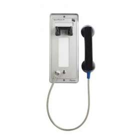 Poste sécurité anti-vandales étanche SecurPhone SIP sans clavier/Urgence Alu|Depaepe-DEPPVI00A