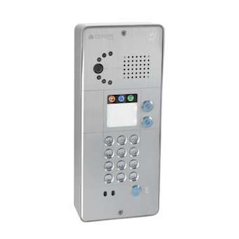 Portier mains-libres SecurAccess PMR Clavier 2 BT Alu Caméra IP|Depaepe-DEPPX202A-CI