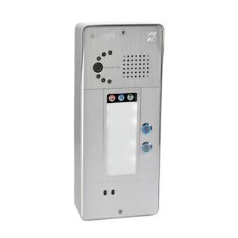 Portier mains-libres SecurAccess PMR 2 BT Alu Caméra IP|Depaepe-DEPPX102A-CI