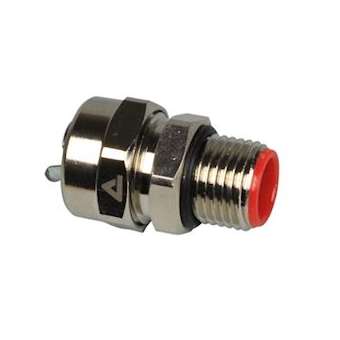 Racc. Stand. droit, 'Small', Fixe, Lait. nick., M12x1,5 - Gaine SEALTITE 1/4'|Anamet-ANM8120122