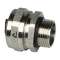 Raccord droit, Type Compact, Fixe, Inox 316, IP 40, M25 x 1,5 - SLI 3/4'