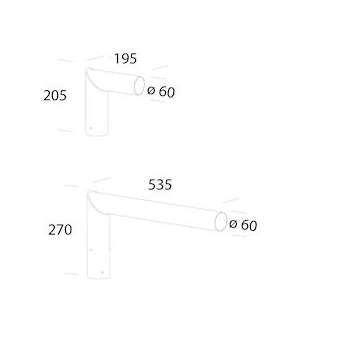 Accessoire 205 Fixation Poteau Galvanize|Disano-ZON42694100