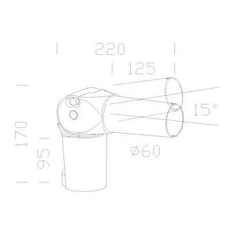 Accessoire 405 Fixation Pour Poteau Argent|Disano-ZON99138500