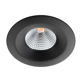 BARDO ISOSAFE AIRTIGHT downlight noir LED 8W 3000K classe II IP65|Sg lighting-NOL904407