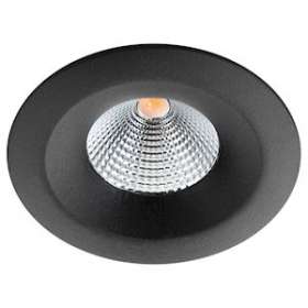 BARDO ISOSAFE AIRTIGHT downlight noir LED 8W 3000K classe II IP65|Sg lighting-NOL904407