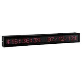 AFFICHEUR ALPHANUMERIQUE 100mm, 1 LIGNE, 6 CARACTERES, RS232-RS485|Ditel-D1VDT110-1SX6