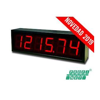 AFFICHEUR NUMERIQUE 100mm, 3 DIGITS, PROFINET, DOUBLE FACE|Ditel-D1VDN119-3DNN