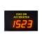 AFFICHEUR JOURS SANS ACCIDENTS 1 LIGNE, 4 DIGITS, AMBRE, IP54, 88-264 VAC, TC IR
