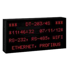 AFFICHEUR ALPHANUMERIQUE 30mm, 2 LIGNES, 20 CARACTERES, ETHERNET|Ditel-D1VDT203-2SNE20