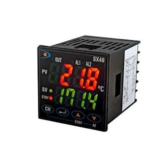 REGULATEUR PID SYROS BASIQUE SX 48x48 PT100/TC,1RE,1AL, 85-265VAC|Ditel-D1VSX481111