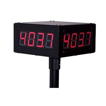AFFICHEUR NUMERIQUE 57mm CUBE 4 DIG. ETHERNET PIED 600mm 24VDC|Ditel-D1VDN107-4NE24-600