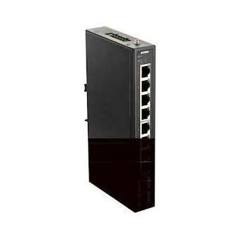 Switch industriel 8 ports Gigabit + 2 ports SFP - Format Rail-DIN|Dlink-DLKDIS100G10S