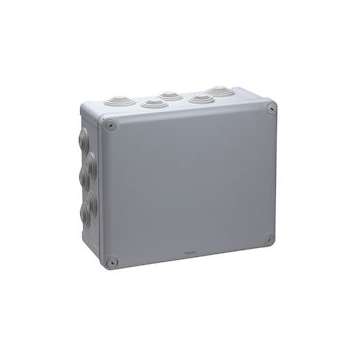 Mureva Box, boite de dérivation IP55 + embouts 275x225x120, gris|Schneider Electric-SCHENN05017