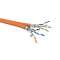 Câble 2X4 paires CAT7 S/FTP LSHF Orange (touret de 500 m)
