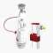 Soupape DUALTECH2 pour trou de 18, 40 ou 50 mm et robinet SR+ à embout laiton 3/