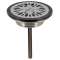 L2262-bonde grille d55 inox -corps laiton|Nicoll-NCL0501026