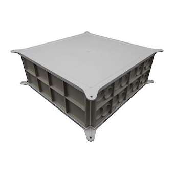 Boite BBC Pavitherm pour comble 2 Faces Operculées / 2 Faces Lisses EmballageX50|Eaton Capri-CAP713325