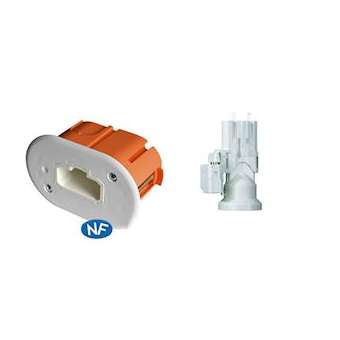 Minibox Applique Dcl + Douille|Eaton Capri-CAP715081