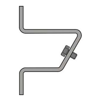 Etriers fixation murale 30DEG (2p)|Eaton Ceag-CF150025