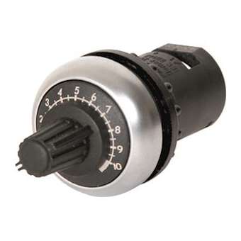 Potentiomètre, 1k, fixation par l'avant|Eaton industries-EONM22-R1K