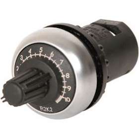 Potentiomètre 2,2 kohms inscription x1000|Eaton industries-EONM22-R2K2