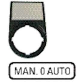 Support, +étiquette, MAN 0 AUTO|Eaton industries-EONM22S-ST-GB12