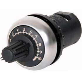 Potentiomètre, 10k, fixation par l'avant|Eaton industries-EONM22S-R10K