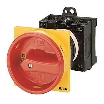 Inter. général, 3P+N + 1F+1O, 20A, verrouillable, encastré, fixation arrière|Eaton industries-EONT0-3-15680-V-SVB