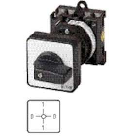 Inter. Marche-Arrêt, cont.: 2, 20A, à acc., encastré, fixation arrière|Eaton industries-EONT0-1-15108-Z