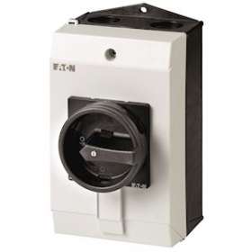 Inter. général, 6 pôle, 32 A, 90DEG, verrouillable en position 0, en saillie|Eaton industries-EONT3-3-8342-I2-SVB-SW