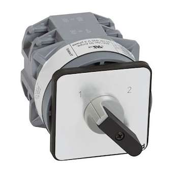 Commutateur - inverseur sans arrêt - PR 40 - 2P - 4 contacts - fixation vis|Legrand-LEG027481