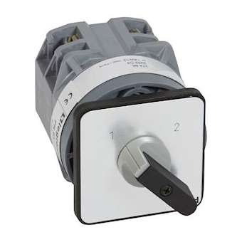 Commutateur - inverseur sans arrêt - PR 63 - 2P - 4 contacts - fixation vis|Legrand-LEG027486