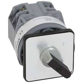 Commutateur - inverseur sans arrêt - PR 63 - 2P - 4 contacts - fixation vis|Legrand-LEG027486