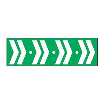 Etiquette H 7 Flèche CODE|Eaton Luminox-LUM10405