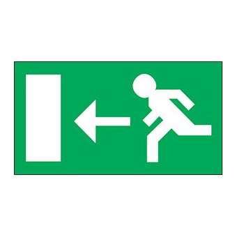 Etiquette balisage 60D 15D LSC flèche H|Eaton Luminox-LUM10518