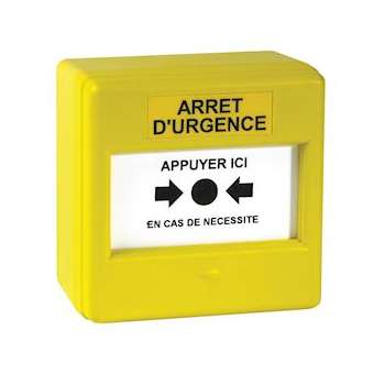 Coffret Membrane Jaune ARRET URGENCE|Eaton Nugelec-NUG30336