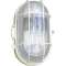 Ovale E27 SSL grille pattes blanc