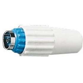 Fiche femelle TV coaxiale CEE bleu|Ebenoïd-EBE32518