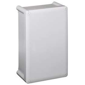 Boîtier industriel plastique IP55 IK07 couvercle opaque 360x270x124mm - RAL7035|Legrand-LEG035990