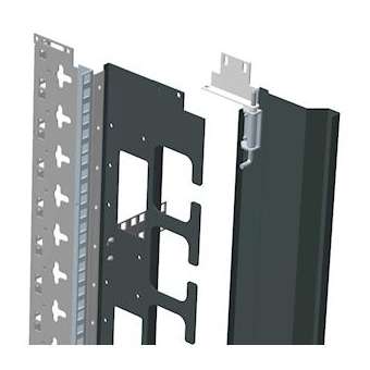 Montant Cabling Pivotant 42U Type 07 Unitaire Gris titane|Efirack-EFKMC42UC07
