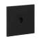 Art d'Arnould univers Epure va-et-vient ou interrupteur 10A - noir mat