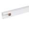 Goulotte 1 compartiment à clippage direct Mosaic 50x80mm longueur 2,5m - blanc