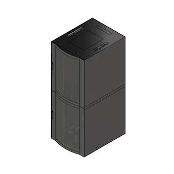 Baie serveurs 19' GIGARACK Série 250 colocation 2 compartiments 42U 800 x 1000|Gigamedia-GGMALSC2C42810A